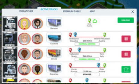 虚拟卡车经理2游戏中文手机版截图1: