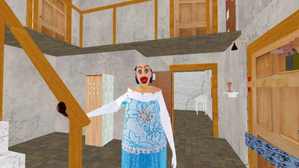 恐怖的蓝衣服奶奶游戏安卓官方版图3: