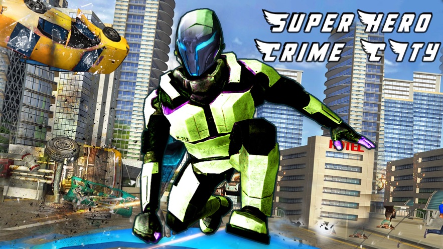 超级英雄迈阿密犯罪城免费金币安卓最新版4