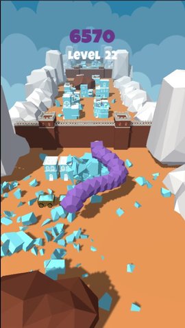 抖音岩石怪物城市破坏小游戏官方版图3: