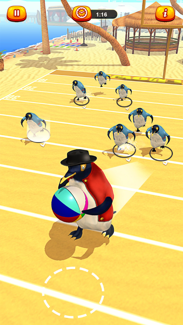 企鹅欢乐踢球游戏安卓版图1: