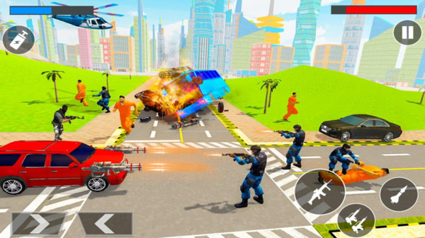 美国警察巴士射手游戏中文最新版图2: