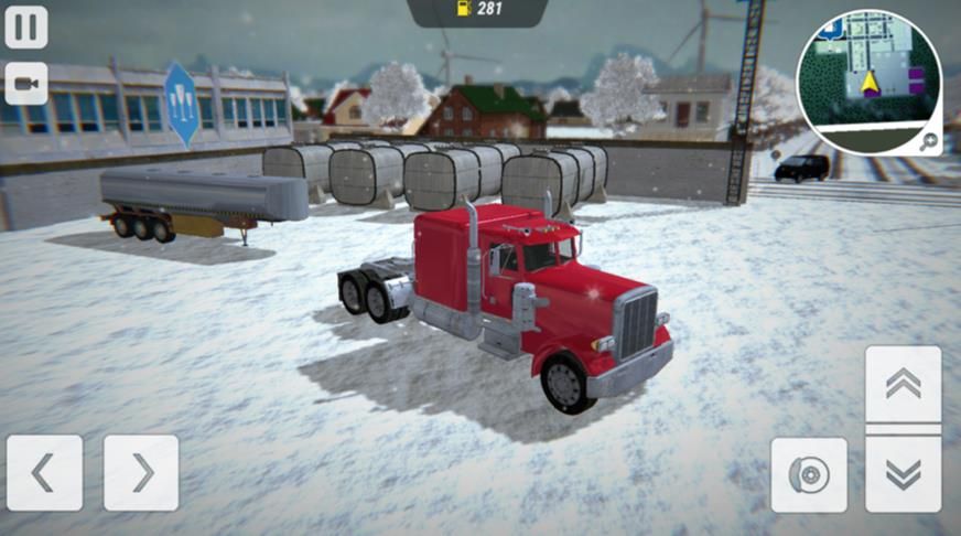 雪地卡车模拟器游戏官方版图1: