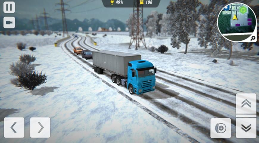 雪地卡车模拟器游戏官方版图3: