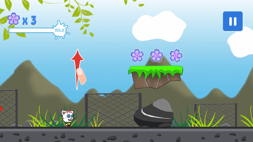 微信爱喝牛奶的小花猫小程序游戏图3: