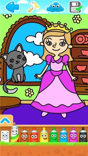 画画小公主游戏手机安卓版图片2