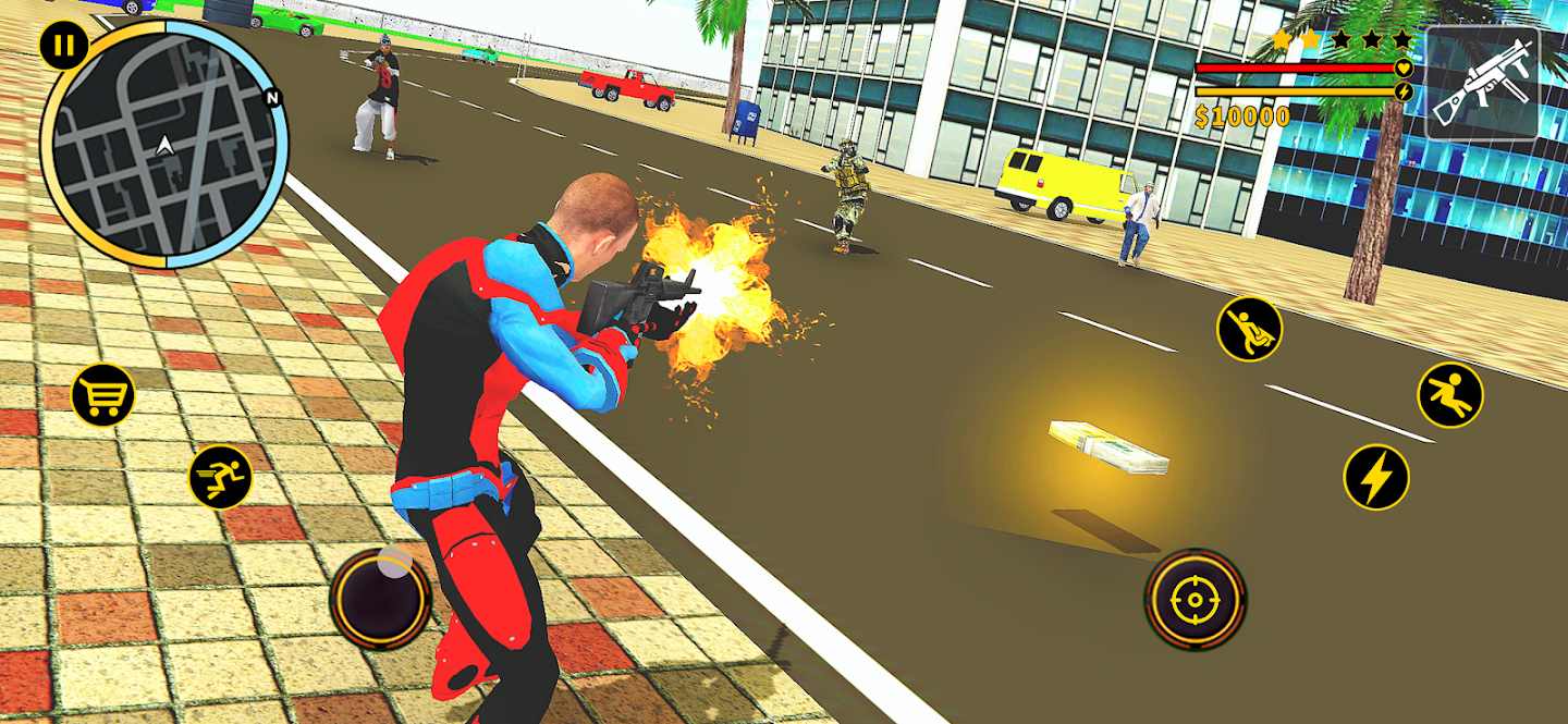 飞天蜘蛛超级英雄游戏安卓版图3: