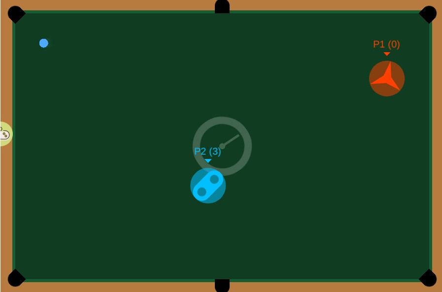 微信陀螺桌球小程序游戏图2: