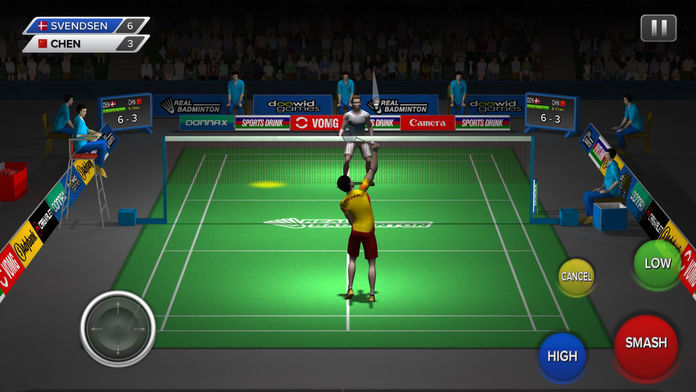 Real Badminton安卓免费中文版（真实羽毛球）图1: