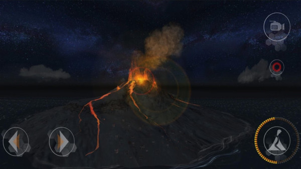 超真实火山爆发模拟器游戏下载手机版最新版图2: