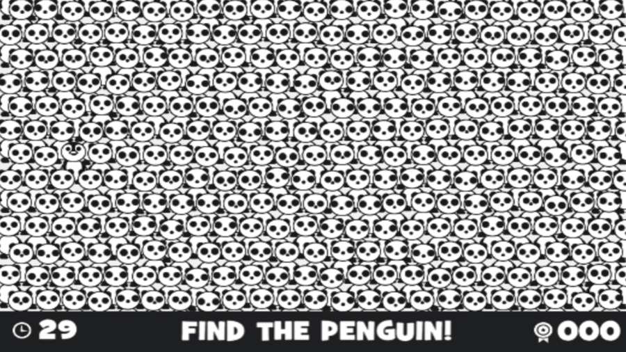 捉迷藏的企鹅黑白寻物游戏安卓版图片2