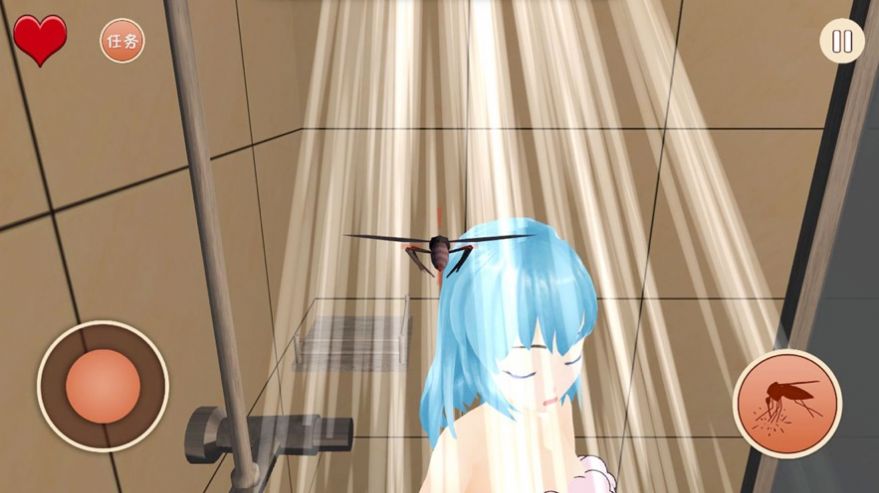 袭击小姐姐蚊子模拟器游戏中文版下载图片2