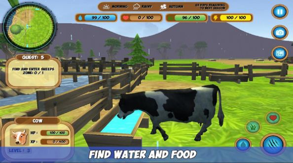 奶牛模拟器3D全无限最新版下载手机版图1:
