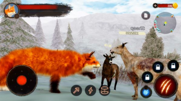 野生狐狸模拟器游戏免费金币中文最新版图2:
