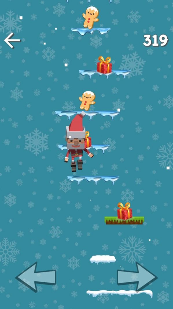 像素圣诞老人跳高高游戏官方安卓版截图1: