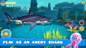 大鲨鱼进食小游戏图1
