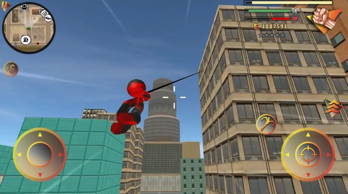 蜘蛛侠绳索英雄3拉斯维加斯游戏下载无敌版 v2.6.190截图