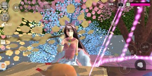 樱花校园模拟器有天使头饰公主版图3