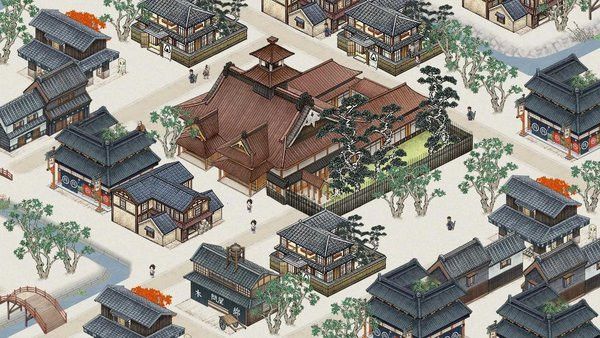闲置江户模拟城市建设者游戏中文汉化版图片1