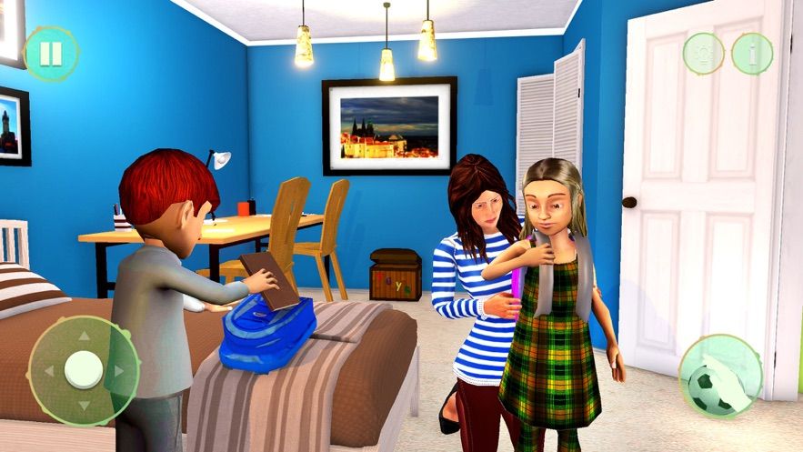 家庭虚拟妈妈模拟器中文汉化版游戏（Family Simulator Virtual Mom）图3: