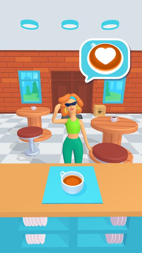 3D咖啡店游戏中文安卓版图2: