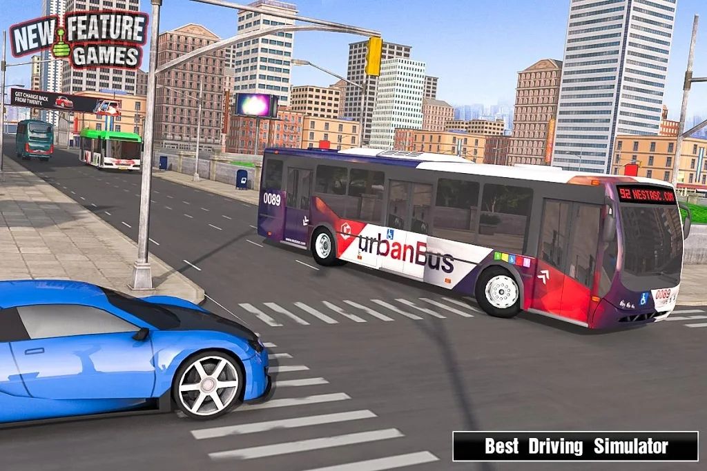现代巴士模拟2020游戏中文手机版图1: