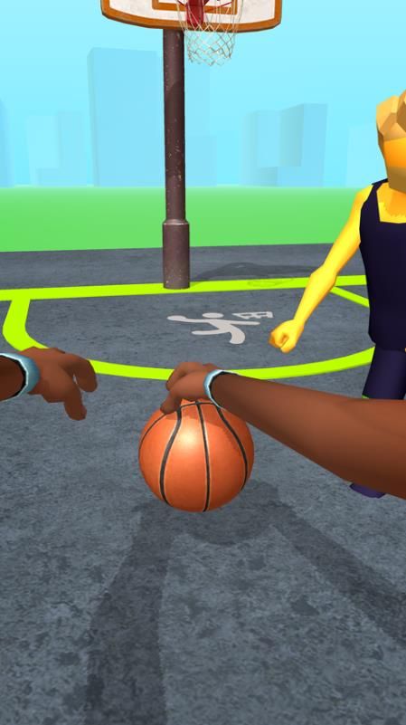 Dribble Hoops游戏安卓版（运球篮圈）图1: