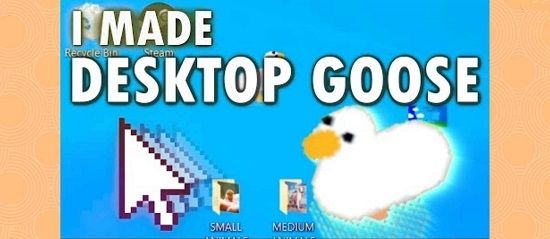抖音热门小鸭子宠物Desktop Goose小游戏图片2