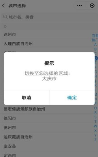 大庆智慧市民通电子通行证小程序app图3: