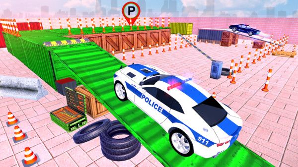 警车驾驶公园挑战赛中文游戏安卓版图3: