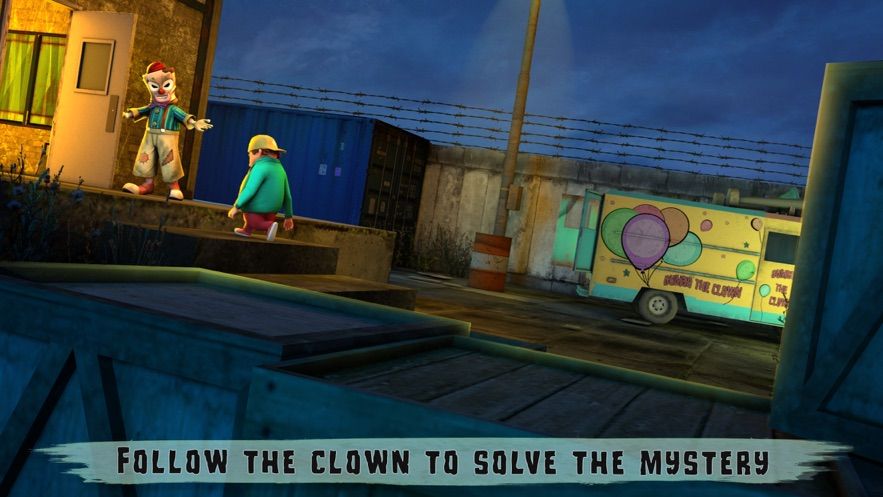 怪人小丑小镇之谜游戏安卓版图片1