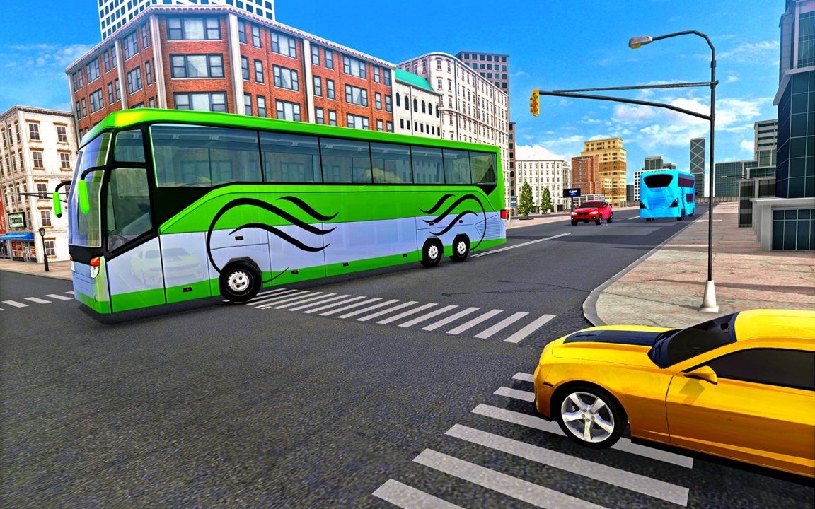现代城市公交车驾驶模拟器最新版免费金币版图片1
