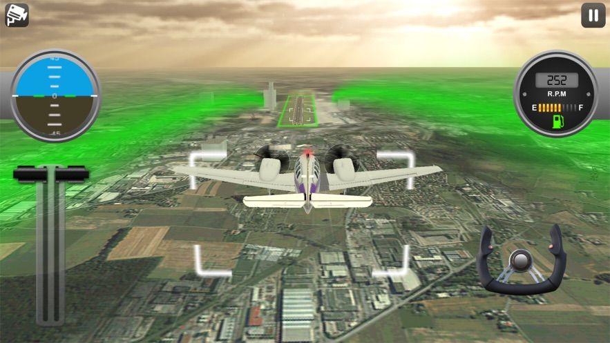 飞行模拟飞机2020游戏安卓版图1: