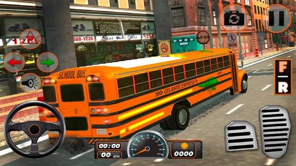 模拟高中巴士驾驶游戏安卓最新版图2: