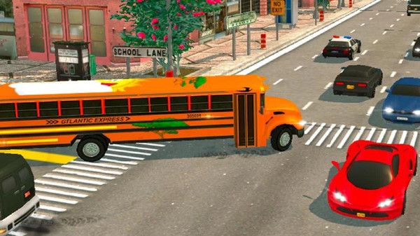 模拟高中巴士驾驶游戏安卓最新版图1: