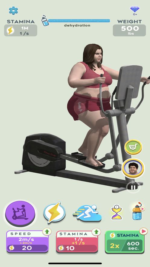 Idle Workout游戏安卓版（怠速锻炼）图1: