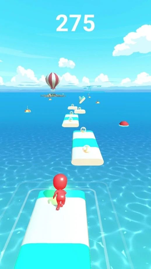 水上冲浪3D游戏最新版（Aqua Dash 3D）图1: