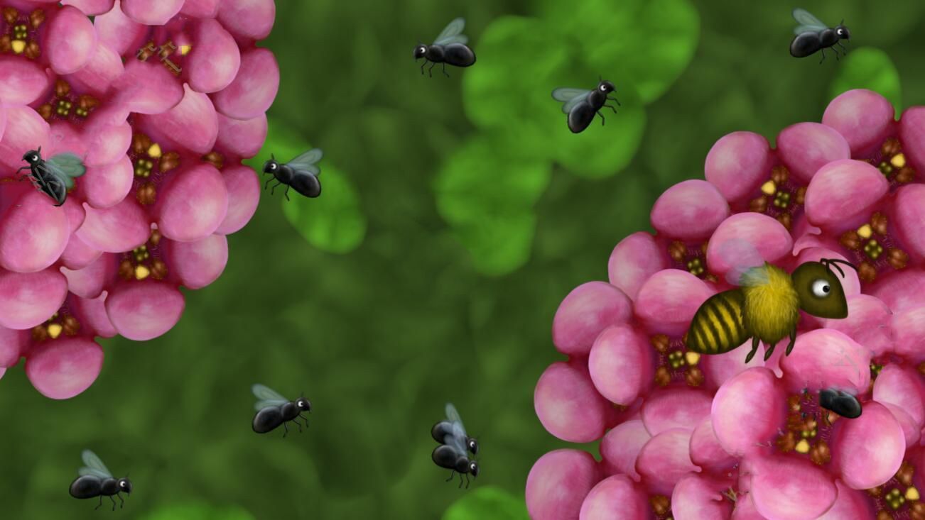 小蜜蜂吃地球游戏安卓最新版(tasty blue)图3: