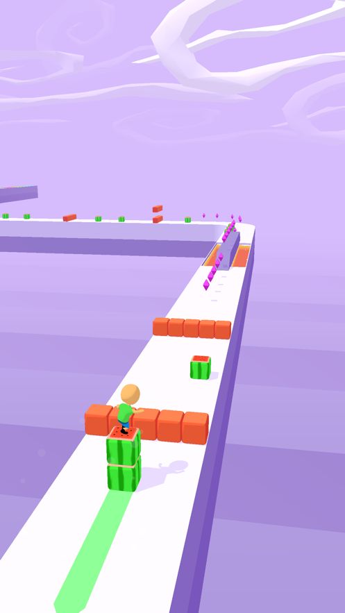 Cube Surfer游戏官方版（立方体冲浪者）图2: