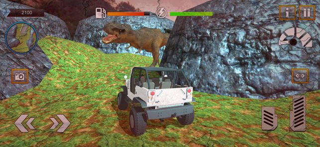 侏罗纪动物园生存驱动器游戏中文安卓版图片1