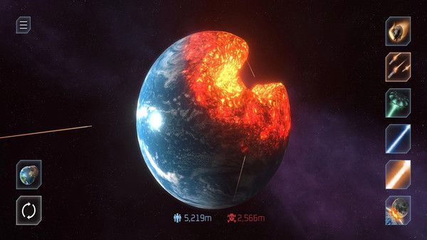行星粉碎模拟游戏中文手机版图3:
