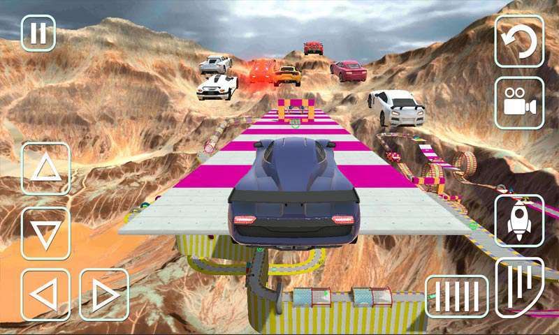 陆地飞车游戏正式版图2: