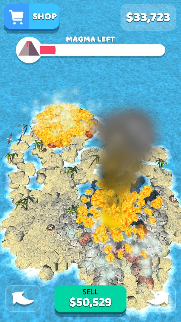 火山小岛游戏无限金钱中文版图片1