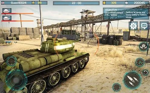 坦克战3D陆军战争机器游戏安卓版图1: