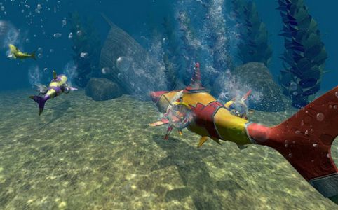 鲨鱼机器人模拟器游戏免费钻石最新版图1: