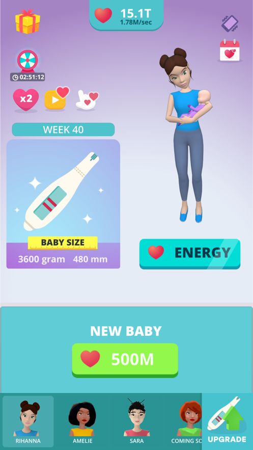 Pregnancy Idle Simulator 3D游戏安卓版图4: