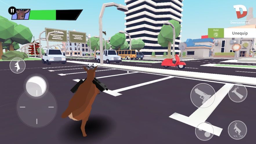 沙雕动物城游戏安卓手机版（DEEEER Simulator）图3:
