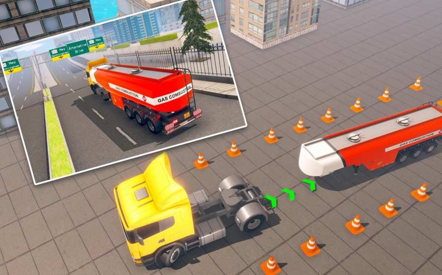 飞行油罐卡车模拟游戏中文最新版图片2