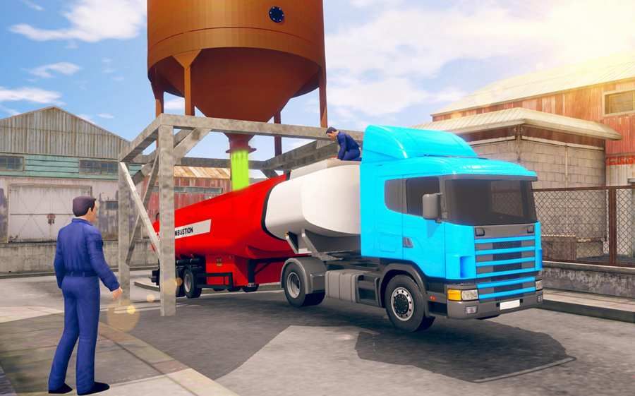 飞行油罐卡车模拟游戏中文最新版图3: