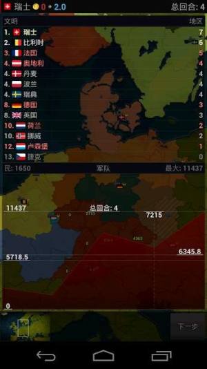 文明欧洲战争最新版图1